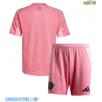 Camisa de time de futebol Inter Miami Replicas 1º Equipamento Infantil 2025-26 Manga Curta (+ Calças curtas)